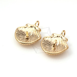 254-G k16gp 貝殻チャーム ocean shell 4個 チャーム Starie 通販