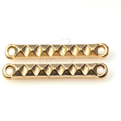 CNT-049-MG【4個入り】スクエアスタッドバー,Square Stud Bar,Pendant 2枚目の画像