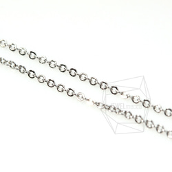 CHN-001-R [10m]項鍊鏈，235sf，鏈，鍍金 第3張的照片