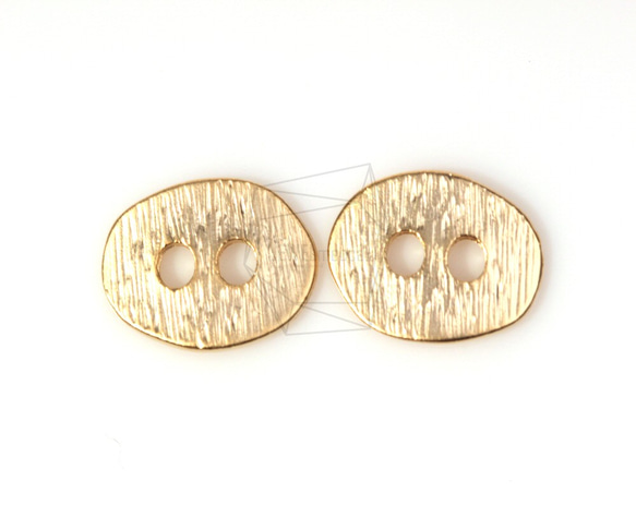 PDT-257-MG【4個入り】オーバルボタンペンダント/Oval Button Shape Pendant 2枚目の画像