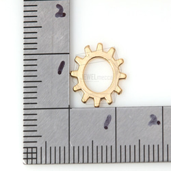 PDT-297-MG【4個入り】歯車ウォッチギアペンダント,Cogwheel Watch Gear Pendant 5枚目の画像