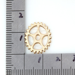 PDT-308-MG【4個入り】歯車ウォッチギアペンダント,Cogwheel Watch Gear Pendant 5枚目の画像