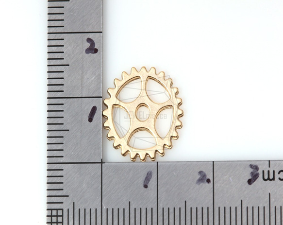 PDT-308-MG【4個入り】歯車ウォッチギアペンダント,Cogwheel Watch Gear Pendant 5枚目の画像