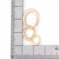 PDT-351-MG【4個入り】トリプルラウンドコネクタ,Triple Round Connector 5枚目の画像