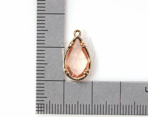 GLA-008-G【2個入り】しずくグラスペンダント,Drop Settings Pendant(Champagne) 5枚目の画像