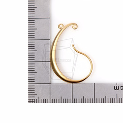 ERG-102-MG [2 件] 簡單耳環鉤，簡單線鉤耳線 第5張的照片