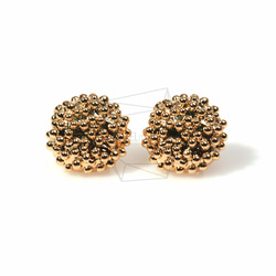 ERG-131-G【2個入り】スタッドピアス,Ball Earrings/Stud Earrings 1枚目の画像