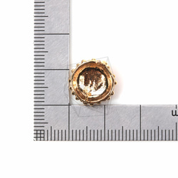 ERG-131-G [2個]耳釘，球形耳環/耳釘 第5張的照片