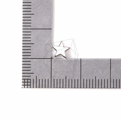 PDT-568-R [4個]星飾，小星飾/ 6mm x 6mm 第5張的照片