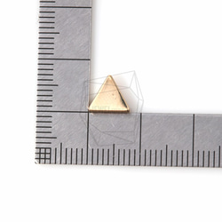 PDT-571-MG [4個]三角形吊飾，三角形吊飾/ 8mm x 8mm 第5張的照片