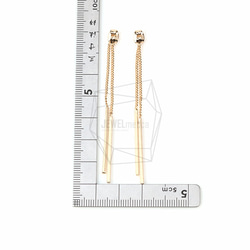 ERG-141-G【4件】雙棒耳環扣，雙棒 第5張的照片