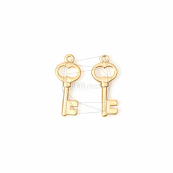 PDT-667-MG【2個入り】フラットキーチャーム,Flat Key Charm/19mm x 7mm 1枚目の画像