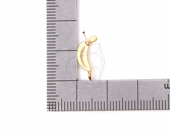 ERG-175-MG【2個入り】バナナピアス,Banana Earring Post 5枚目の画像