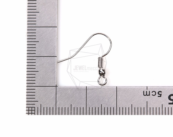 ERG-173-R [10件]簡單線鉤形耳線 第5張的照片