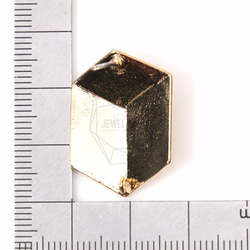 ERG-225-G [2件]鍊式耳環，圓形鏈狀耳環 第5張的照片