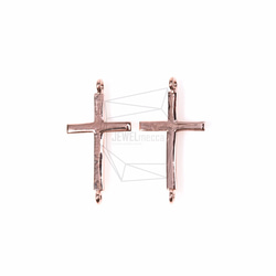 CNT-102-PG【2個入り】クロスペンダント,Gold Cross Pendant/10mm x 16mm 2枚目の画像