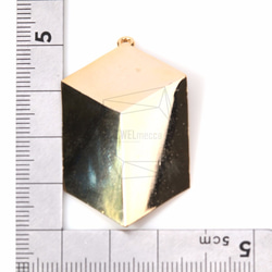 PDT-775-G【2個入り】アブストラクトキューブペンダント,Abstract Cube Pendant 5枚目の画像