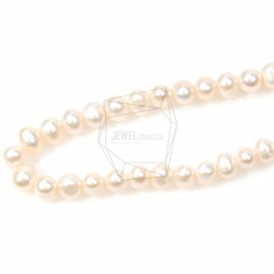 PEA-003-C【1Roll】淡水パール,Cream Fresh Water Pearl 3枚目の画像