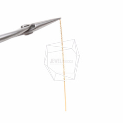 ERG-252-G [4件]鏈條刺穿，雙鏈條，帶條狀金屬耳環 第4張的照片