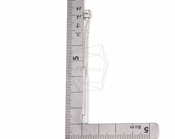 ERG-141-MR [4 件] 雙棒耳環，雙棒耳環 第5張的照片