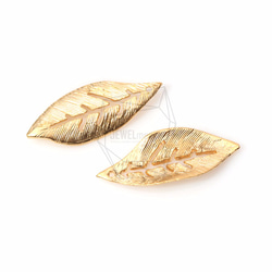 PDT-854-MG【4個入り】リーフペンダント,Leaf Pendant/ 10mm x 25mm 3枚目の画像