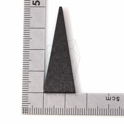 BSC-094-G [4件]三角木珠子，三角木珠 第5張的照片
