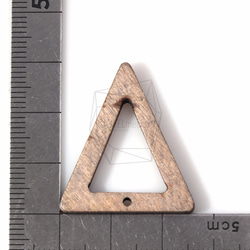 BSC-099-G [4件]三角木珠子，三角木珠 第5張的照片