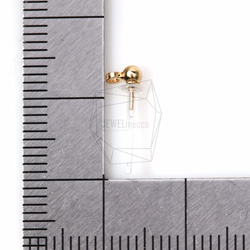 ERG-218-G【4個入り】プラスチックピアス,Plastic Ear post/ 5mm x 13mm 5枚目の画像