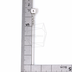 ERG-236-MR [2件]條形耳環扣，條形耳環離合器/ 2mm x 60mm 第4張的照片