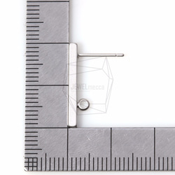 ERG-241-MR [2 件] 棒狀耳環，棒狀耳環/ 2mm x 20mm 第5張的照片