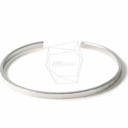 BRA-013-MR【1個入り】バンドカフブレスレット,Band Cuff Bracelet/3mm thickness 2枚目の画像