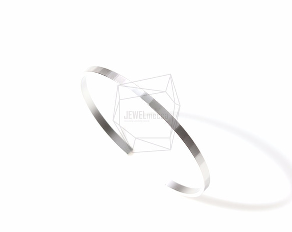 BRA-013-MR【1個入り】バンドカフブレスレット,Band Cuff Bracelet/3mm thickness 4枚目の画像