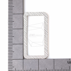 PDT-949-MR【2個入り】ブラシスクエアペンダント,Brushed Square Pendant 5枚目の画像