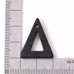 BSC-121-G [4件]三角木珠子，三角木珠 第5張的照片