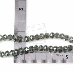 GLA-103-G [100個]水晶圓珠，多面水晶圓珠 第5張的照片