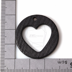 BSC-149-G [4件]心材珠，心臟木珠/30毫米點¯x30毫米 第5張的照片