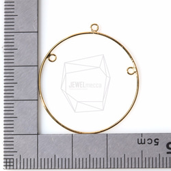 PDT-984-G【2個入り】ミニフープペンダント,Minimal Hoop Pendant 5枚目の画像