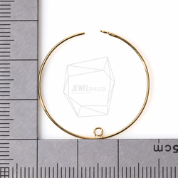 PDT-987-G【2個入り】オープンフープペンダント,Open Hoop Pendant 5枚目の画像