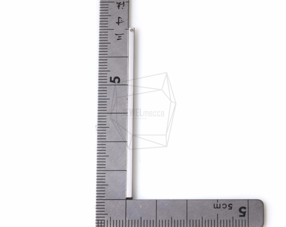 PDT-992-MR [4件]長條形吊墜，垂直條形吊墜/ 60mm x 2mm 第5張的照片