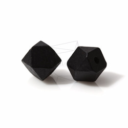 BSC-171-G【5個入り】ヘキサヘドロン ウッドビーズ,Hexahedron Beads 2枚目の画像