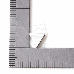 PDT-571-R [4個]三角形吊飾，三角形吊飾/ 8mm x 8mm 第5張的照片