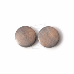 BSC-186-G【5個入り】ラウンドウッドビーズ,Round Wooden Beads /15mm 2枚目の画像