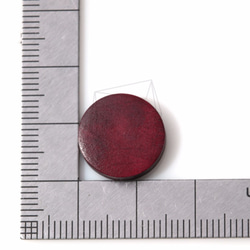 BSC-187-G【5個入り】ラウンドウッドビーズ,Round Wooden Beads /15mm 5枚目の画像