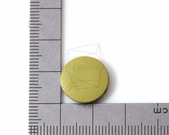 BSC-193-G [5件]圓木珠，圓形木珠/ 15mm寬 第5張的照片