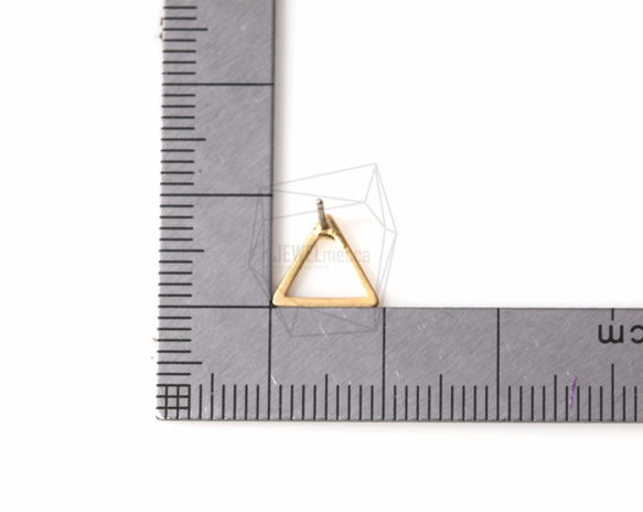 ERG-349-MG【2個入り】シンプルトライアングルピアス,Simple Triangle Earring 5枚目の画像