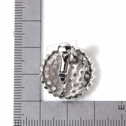 ERG-356-R【每包2件】圓環耳環，點綴耳環 第5張的照片
