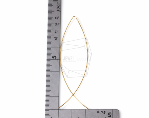 ERG-384-G [2件]彎線耳鉤 第5張的照片