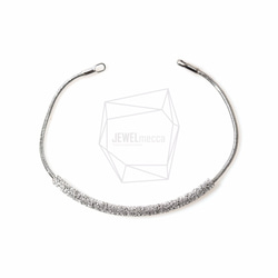 BRA-022-R【1個入り】テクスチャラウンドバーブレスレット,Textured Round Bar Bracelet 2枚目の画像