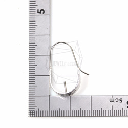 ERG-417-R [2個]半圈耳鉤，紋理半圈耳鉤 第5張的照片