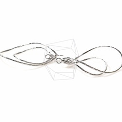 PDT-1085-R【2個入り】ダブルティアドロップフープチャーム,Double Teardrop Hoop charm 3枚目の画像